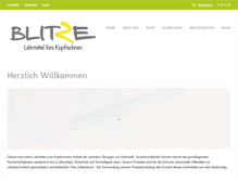 Tablet Screenshot of blitze.ch